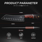 DRGSKL Santoku Knife 7 Inch - Image 5