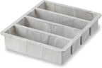 Host Ice Cube Tray, Makes Four 5-Inch Long Cubes, Durable Silicone Trays - Image 5
