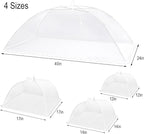 HBlife 7 Pack Pop-Up Mesh Food Cover Tent - Image 2