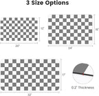 12" x 20" Checkered Dish Drying Mat - Image 2