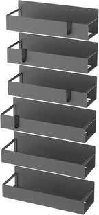 HuggieGems 6 Pack Magnetic Spice Storage Rack Organizer - Image 6