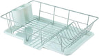 Sweet Home Collection Space-Saving 3-Piece Dish Drainer Rack Set: Efficient by SweetHomeCollection