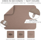 Bellemain XL Dish Mat 24" x 17" Microfiber Dish Drying Mat, Super absorbent - Image 5