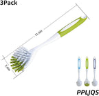 Dish Brush Scrub Brush with Handle - Image 2