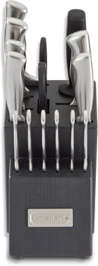 Cuisinart Professional Block Knife Set, Lightweight, Stainless Steel, Durable & by Cuisinart