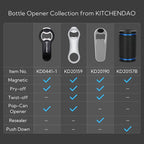 KITCHENDAO 2 in 1 Magnetic Beer Bottle Opener - Image 7
