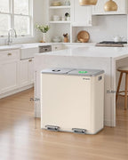 Lovewind Trash Can, 2 x 10.5 Gallon Garbage Can - Image 2