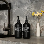 MOMEEMO Soap Dispenser Set 2 Pack, Contains Dish and Hand Soap Dispenser - Image 3
