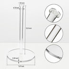 Acrylic Paper Towel Holder, Paper Towel Stand - Image 3