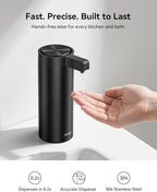 SUNLY Touchless Automatic Soap Dispenser – Clog-Free Pump, 0.2s Fast Sensor - Image 2