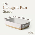Mora Ceramic Baking Dish with Handles - Image 2