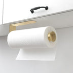 theaoo Paper Towel Holder Under Cabinet, One-Handed Tear Wall Mount Paper Towel - Image 7