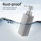 Soap Dispenser with Rust Proof Stainless Steel Pump Refillable - Image 6