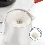 Powerful Milk Frother Handheld Foam Maker, Mini Whisk Drink Mixer - Image 2