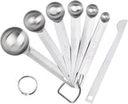 Upgrade Stainless Steel Measuring Spoons Set, Small Tablespoon, Set 6 by Aovchei