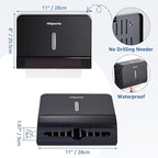 Paper Towel Dispenser Wall Mount, Large Capacity 200 Sheets, No Drilling - Image 5
