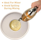 Wildone Mixing Bowls with Airtight Lids Set, with Grater Attachments & Non-Slip - Image 4