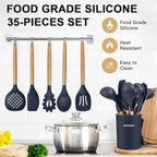 Cooking Utensils Set- 35 PCs Kitchen Utensils - Image 3