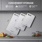 Titanium Cutting Boards, 100% Pure Titanium Kitchen Cutting Board, Double-Sided - Image 4