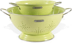 Metal Colander 2 Pack, Strainer Bowel by Unknown