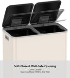 Lovewind Dual Trash and Recycling Bins - Image 5
