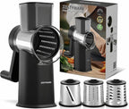Rotary Cheese Grater Hand Crank by ZESTYWARE