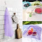 Pop-Up Mesh Screen Tent Umbrella, SPANLA 8 Pack Colored Food Cover Net - Image 6