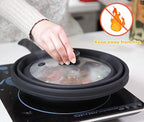 Microwave Splatter Cover Glass Guard Lid - Image 3