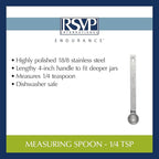 RSVP International Endurance Kitchen Collection Open Stock Measuring Spoon - Image 6