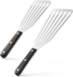 2 Pack Fish Spatula Stainless Steel，Flexible Metal Spatula Perfect - Image 8