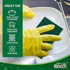 HOMEXCEL Heavy Duty Scrub Sponges Kitchen 60 Count, Extra-Large Sponges - Image 5
