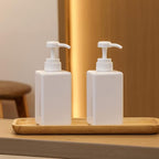 Pump Bottle, Refillable Plastic Empty Lotion Soap Dispenser Liquid Container - Image 2