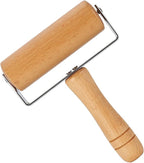 Small Rolling Pin, Pizza Dough Roller, Non Stick Wood Pastry Roller, Kitchen - Image 3