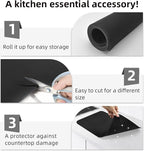 LOPNUR Kitchen Dish Drying Mat, Diatomite Coffee Mat, Super Absorbent Dish - Image 8