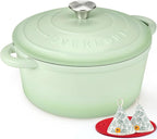 Overmont Enameled Cast Iron Dutch Oven by Overmont