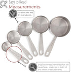 husMait Stainless Steel Measuring Cups - Image 4