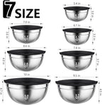 Leidawn Mixing Bowls with Lids set - Image 4