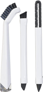 Small Cleaning Brush Set 3pcs—Crevice Brushes by TheCrownChoice