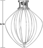 K45WW Dishwasher Safe Whisk Attachment Fits 4.5 Quart and 5 QT KitchenAid - Image 6
