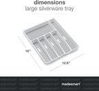 madesmart Classic Large Silverware Tray - Image 5
