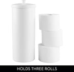 iDesign Freestanding Bathroom Toilet Paper Storage Holder - Image 5