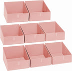 DIMJ Closet Storage Bins 8 Pack by DiMJ