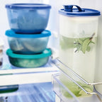 Tupperware Slim Line 2-Pitcher Set in Blue, Dishwasher Safe and BPA Free - Image 6