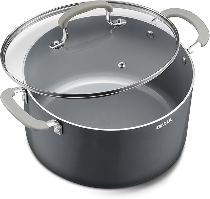 12 Quart Nonstick Stock Pot by BEZIA
