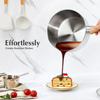KOCH SYSTEME CS Stainless Steel Saucepan, 1 Quart Saucepan - Image 3