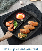 AMOAMI-Dish Drying Mats for Kitchen Counter-Silicone Dish Drying Mat-Kitchen - Image 4