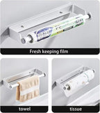Aheucndg Paper Towel Holder for Kitchen, Wall Mount Paper Towel Holder - Image 6