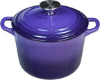 Flavehc Dutch Oven Pot with Lid 1.8 qt Cast Iron Dutch Oven by FLAVEHC