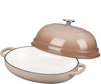 EDGING CASTING Enameled Oval Cast Iron Dutch Oven Pot - Image 5