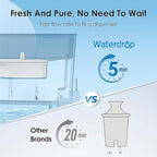 Waterdrop WFD-22L Large Water Filter Dispenser, 40-Cup Water Filter Pitcher - Image 4